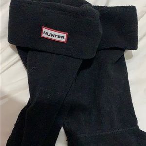 Black Hunter Boot Socks